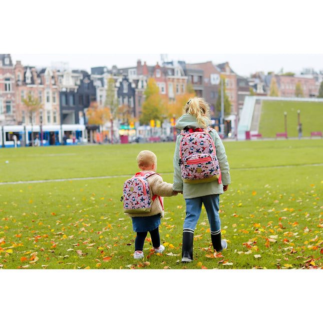 Pick & Pack Birds Backpack M soft pink