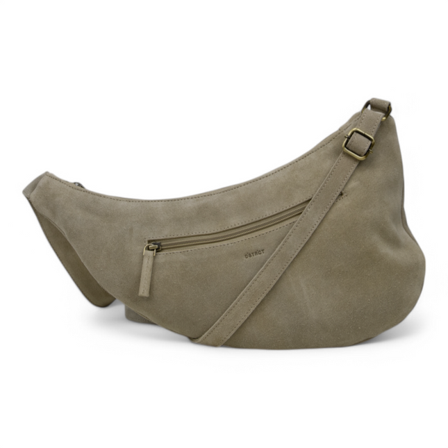 DSTRCT Crossbody Bag / Shoulder Bag / Festival Bag Women Suede Portland Road