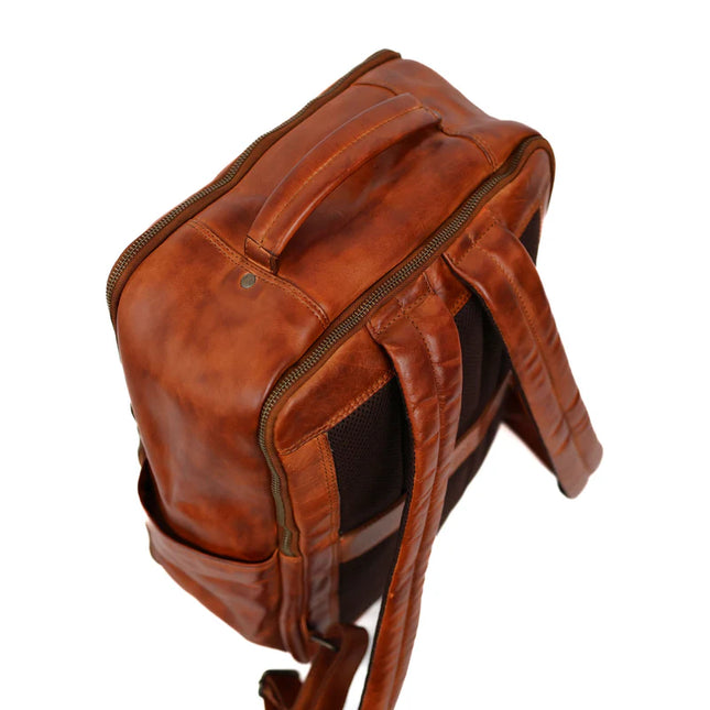 Bear Design Leather Backpack Men CL43738
