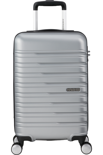 American Tourister Flashline Sky Silver Suitcase