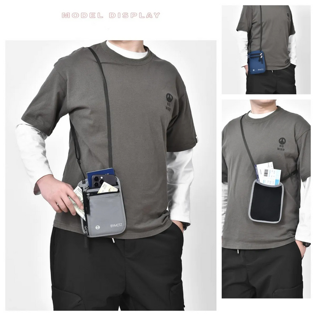 ByMetz Nektasje - Paspoorttasje - Paspoorthouder RFID