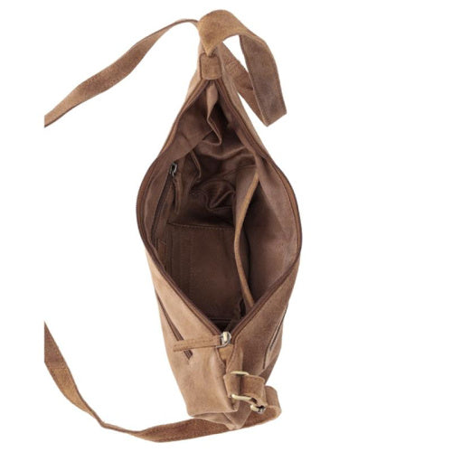 DSTRCT Crossbodytas / Schoudertas / Festivaltas Dames Suède Portland Road