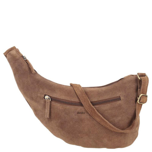 DSTRCT Crossbodytas / Schoudertas / Festivaltas Dames Suède Portland Road