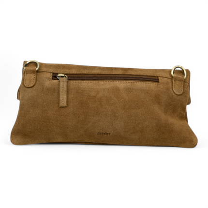 DSTRCT Schoudertas 2 vaks Met Overslag Suède