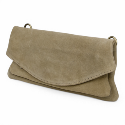 DSTRCT Schoudertas 2 vaks Met Overslag Suède