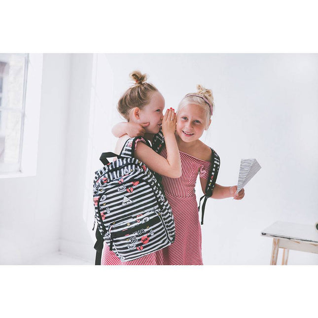 Little Legends Rugzak Zwart-Wit BFF Little Legends Kinder Rugzak