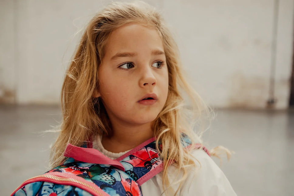 Pick & Pack Rugzak Beautifull Butterfly Small Navy