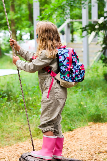 Pick & Pack Rugzak Beautifull Butterfly Small Navy