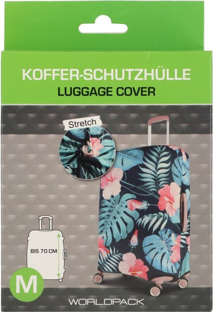 Worldpack Kofferhoes Flowers M