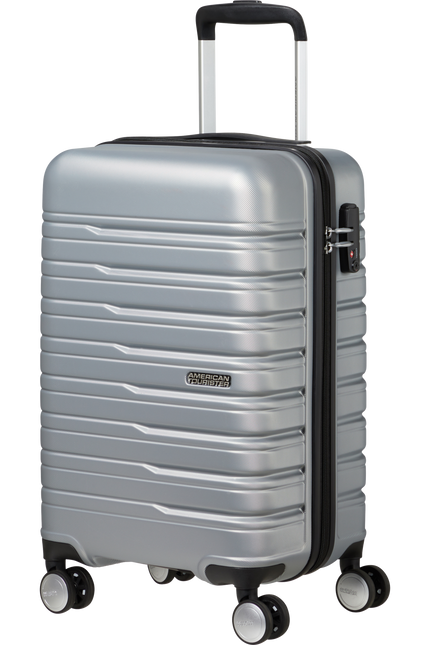 American Tourister Flashline Sky Silver Suitcase