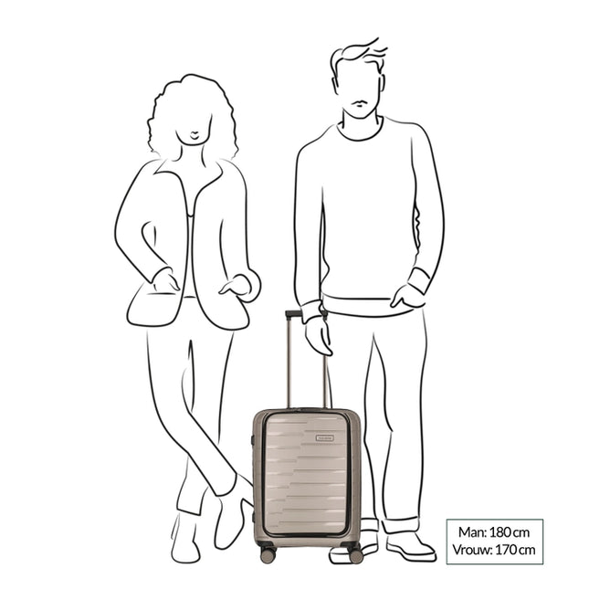 Travelite Air Base Spinner 55 Hand Luggage Super Light