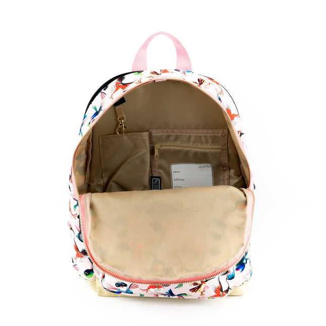 Pick &amp; Pack Birds Backpack M soft pink