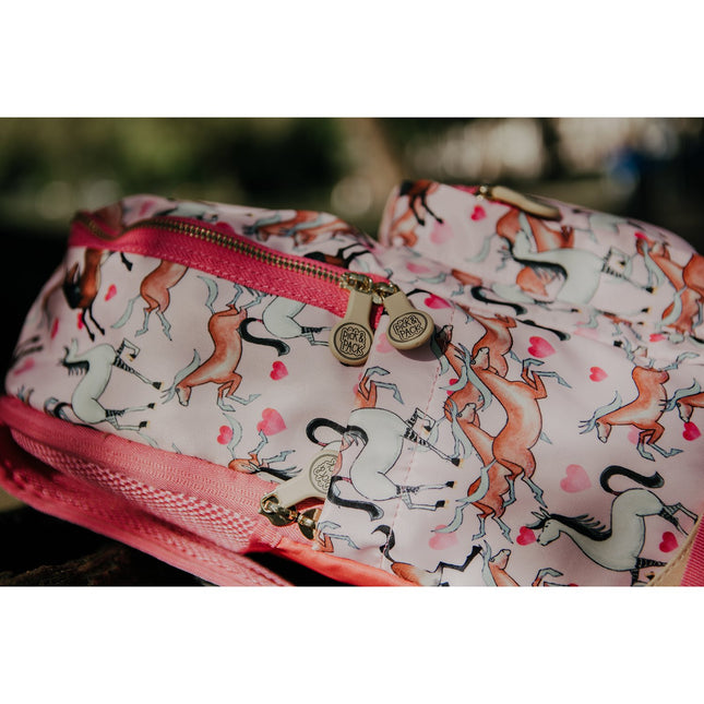 Pick &amp; Pack Magic Horses Backpack M pink