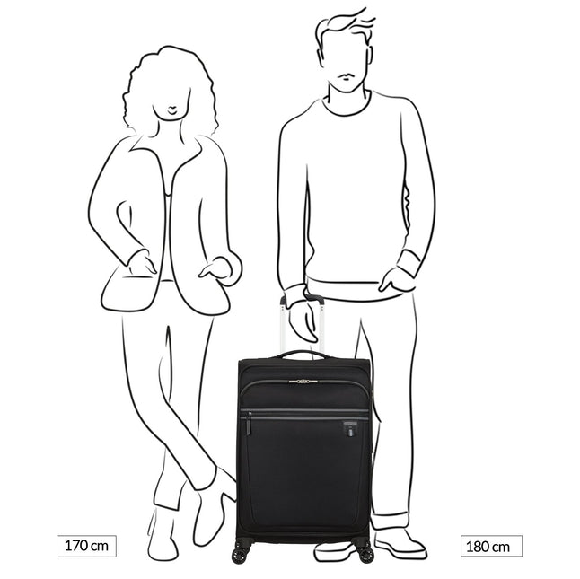 American Tourister Aerospin Spinner M Expandable