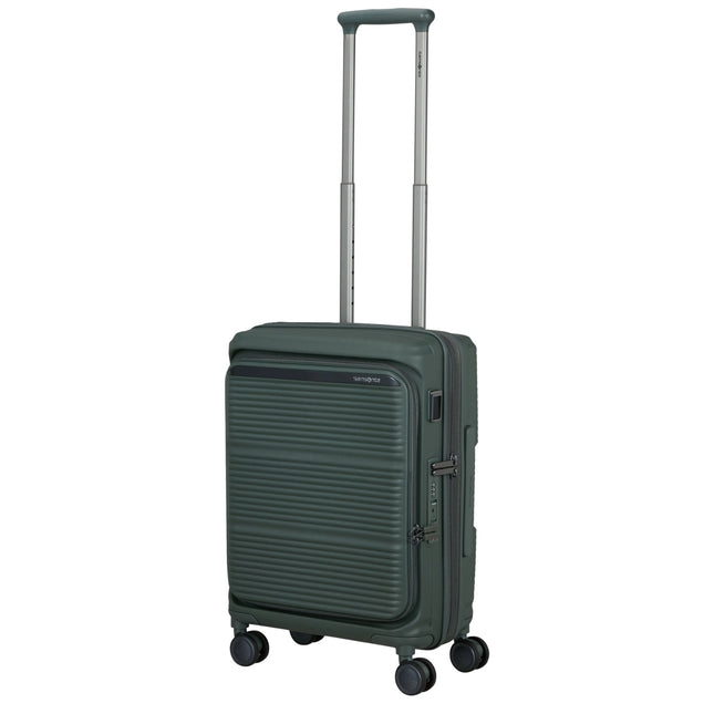 Samsonite Handbagage Paralux HS Spinner Exp (4 wielen) 55 x 39 x 23/26 Cm Olive