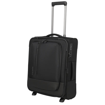 Travelite Crosslite 5.0- 2 Wheel Trolley S Expandable Black