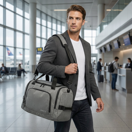 ByMetz 40 x 30 x 20 Travel Bag Transavia, Ryanair &amp; Corendon With Suitcase Sleeve