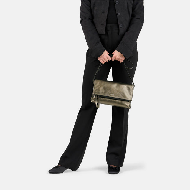 Burkely Creased Crystal Satchel Bag