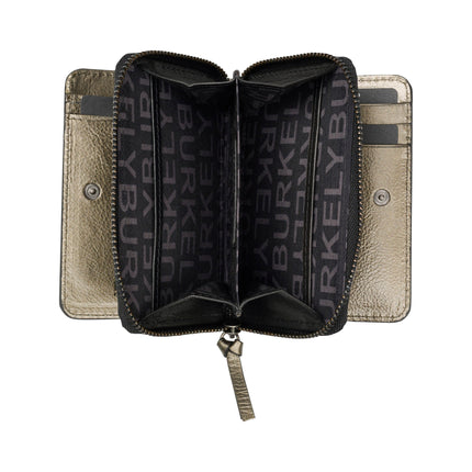 Burkely Creased Crystal Double Flap Wallet