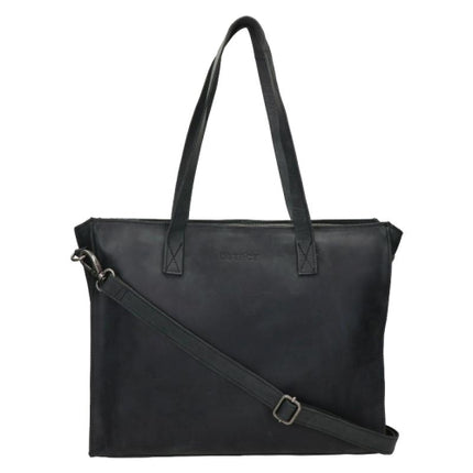 DSTRCT Schoudertas / Crossbodytas Dames Leer Alligator Creek 14 Inch