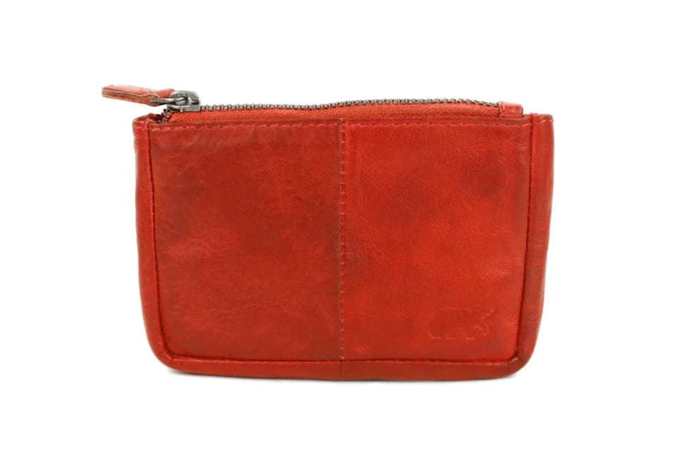 Bear Design Leather Key Case Lyla