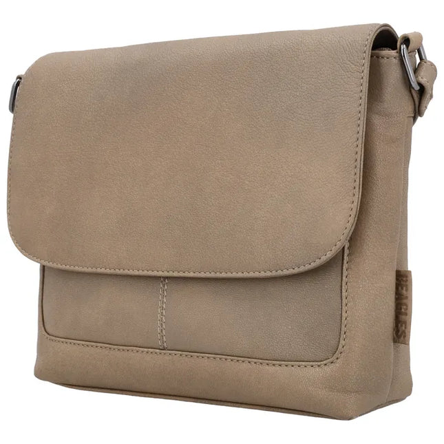 Bolso Beagles Benidorm De Piel Con Cruz