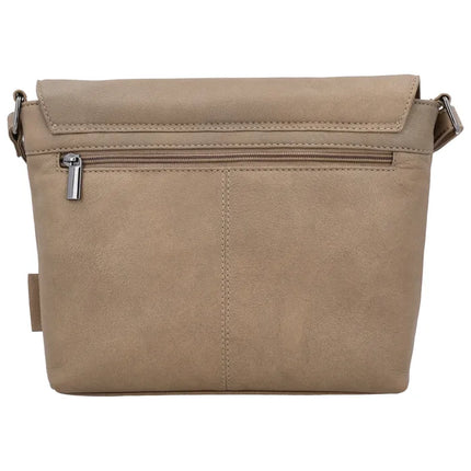 Bolso Beagles Benidorm De Piel Con Cruz