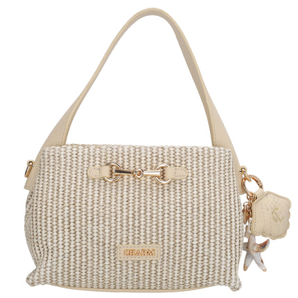 Charm London Santorini Crossbody Tas Zand