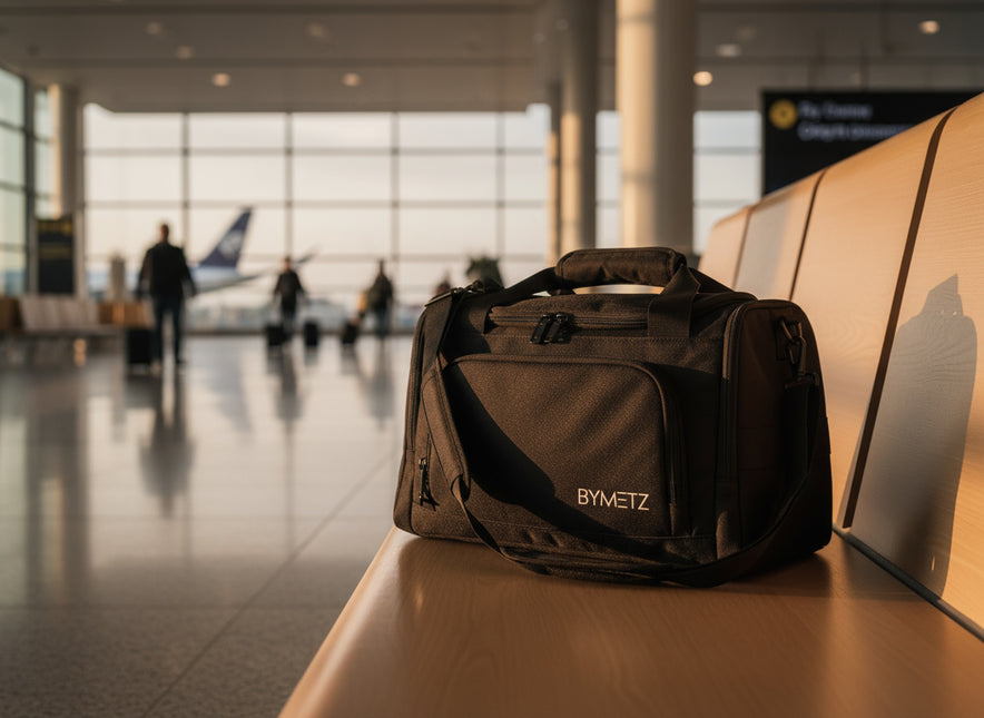 ByMetz 40 x 30 x 20 Travel Bag Transavia, Ryanair &amp; Corendon With Suitcase Sleeve