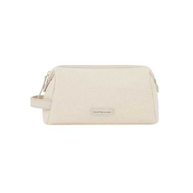 Kapten &amp; Son Windsor All Black Toiletry Bag
