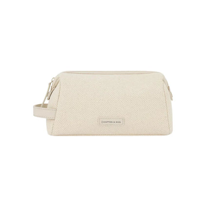 Kapten &amp; Son Windsor All Black Toiletry Bag