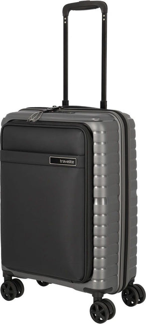 Travelite Carry-on Suitcase Trient 4W Front Bag Trolley 
