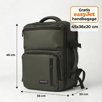 ByMetz Mochila 45x36x20 - Easyjet Capacidad Máxima 45 x 36 x 20