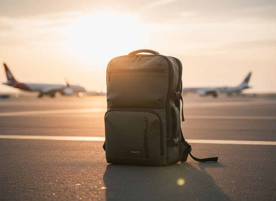 ByMetz Backpack 55x40x20 Ryanair - Transavia - Expandable to 55x40x25