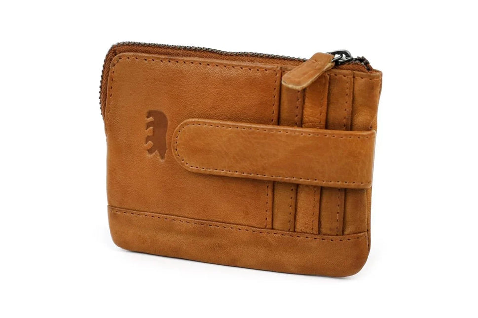 Bear Design Carrie Leather Key Case / Zipper Wallet CP 4110