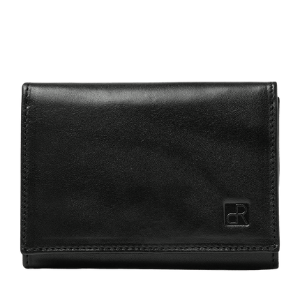 dR Amsterdam Cartera Over Slag para hombre con ventana de visualización RIFD