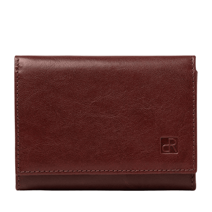 dR Amsterdam Cartera Over Slag para hombre con ventana de visualización RIFD