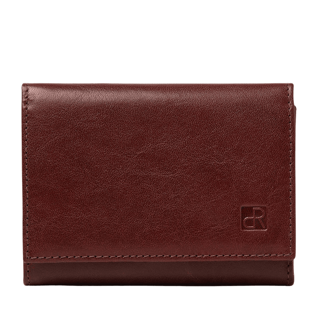 dR Amsterdam Cartera Over Slag para hombre con ventana de visualización RIFD