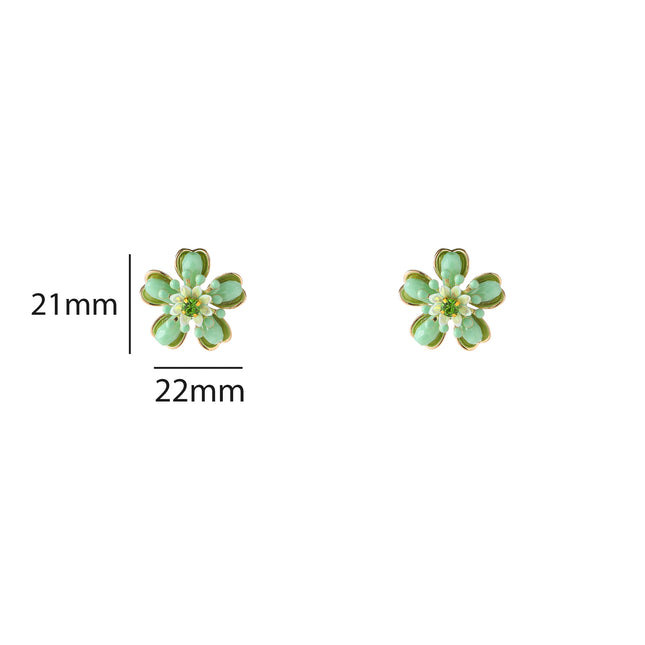 Day &amp; Eve by Go Dutch Label Flower Studs