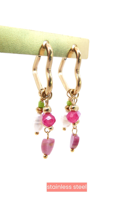Day & Eve by Go Dutch Label Heart Hoops