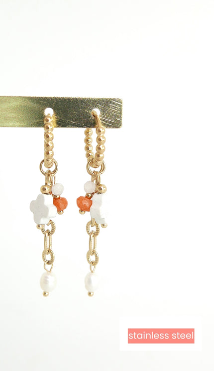 Day & Eve by Go Dutch Label Heart Hoops