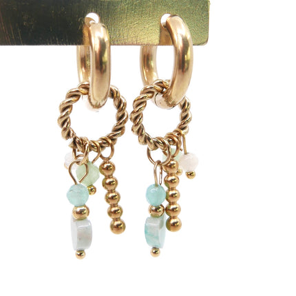 Day &amp; Eve by Go Dutch Label Heart Hoops