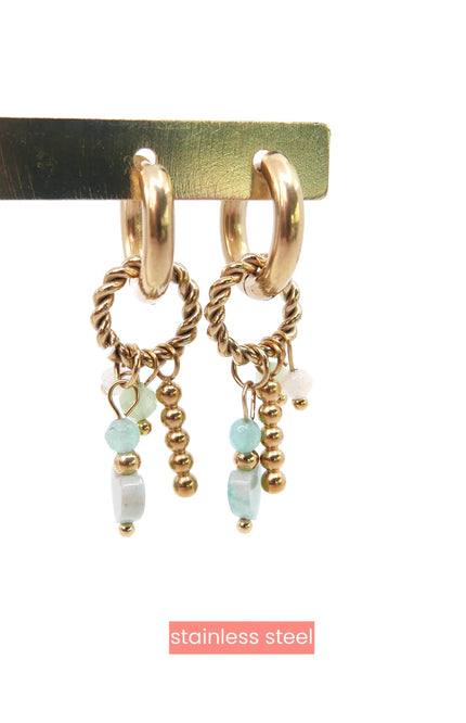 Day & Eve by Go Dutch Label Heart Hoops