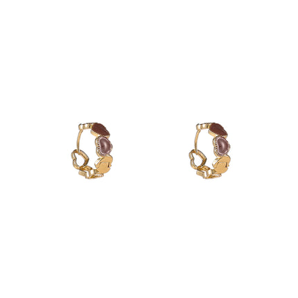 Day & Eve by Go Dutch Label 3 Flowers Earrings