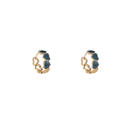 Day &amp; Eve by Go Dutch Label 3 Flowers Earrings