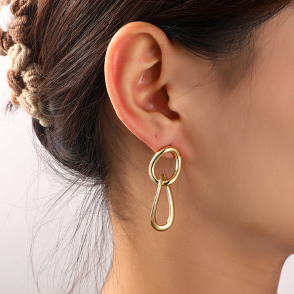Day &amp; Eve by Go Dutch Label 3 Flowers Earrings