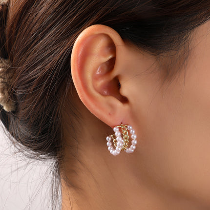 Day &amp; Eve by Go Dutch Label 3 Flowers Earrings