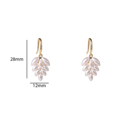 Day &amp; Eve by Go Dutch Label 3 Flowers Earrings