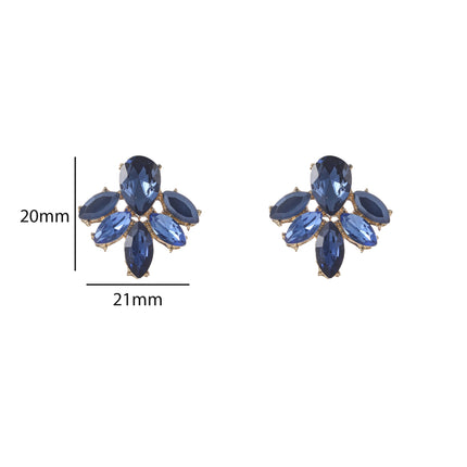 Day &amp; Eve by Go Dutch Label 3 Flowers Earrings