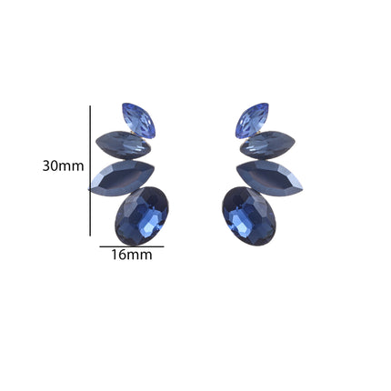 Day &amp; Eve by Go Dutch Label 3 Flowers Earrings